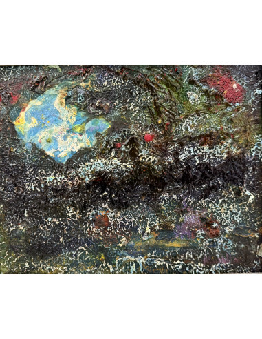 Maralla. S/t. Óleo tabla.