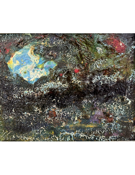 Maralla. S/t. Óleo tabla.