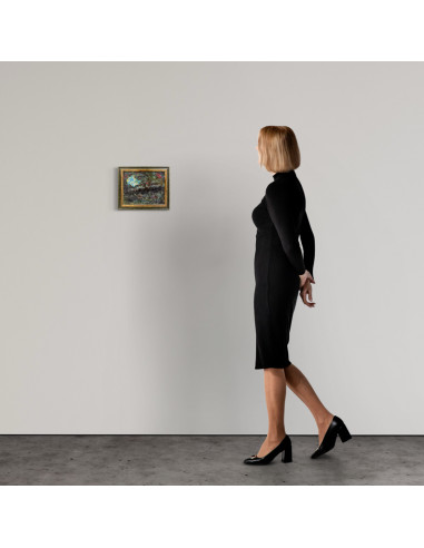 Maralla. S/t. Óleo tabla.