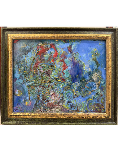 Maralla. S/t. Óleo tabla.