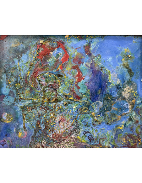 Maralla. S/t. Óleo tabla.