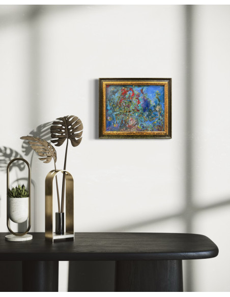 Maralla. S/t. Óleo tabla.