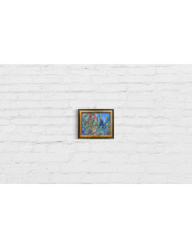 Maralla. S/t. Óleo tabla.