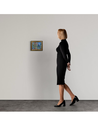 Maralla. S/t. Óleo tabla.