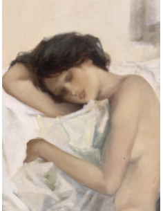 Carlos Morago (Madrid, 1954). S/t. Óleo sobre lienzo. 2