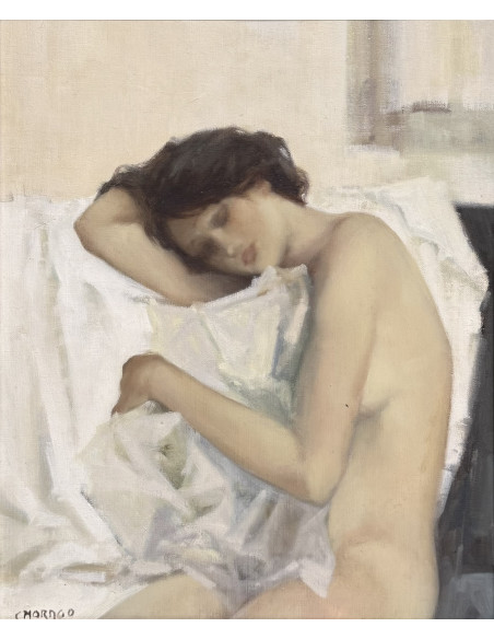 Carlos Morago (Madrid, 1954). S/t. Óleo sobre lienzo.