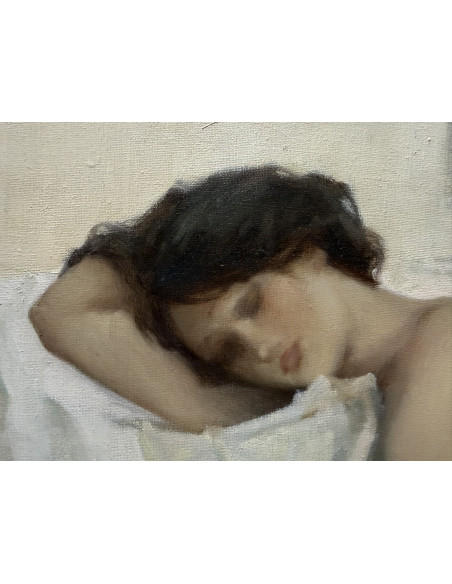 Carlos Morago (Madrid, 1954). S/t. Óleo sobre lienzo.