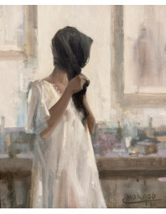 Carlos Morago (Madrid, 1954). S/t. Óleo sobre lienzo. 2