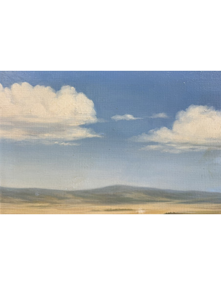 Fernando Prieto (A Coruña, 1947). Sin titulo. Óleo sobre lienzo.
