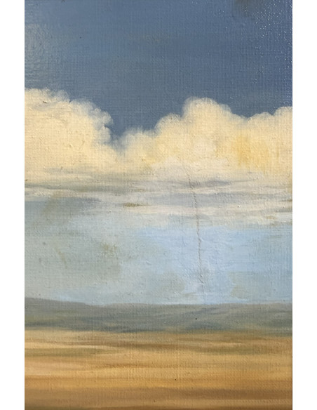 Fernando Prieto (A Coruña, 1947). Sin titulo. Óleo sobre lienzo.