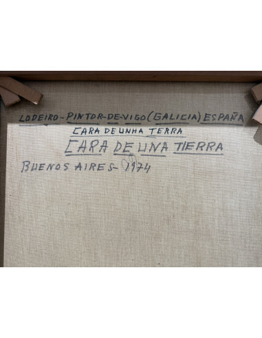 Lodeiro , Xosé Telmo. (Vigo, 1930 - 1996). Cara...