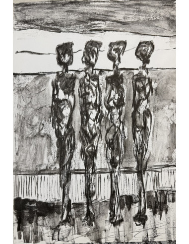 Xosé Tome (Zamora, 1942 - 2005). S/t. Tinta...
