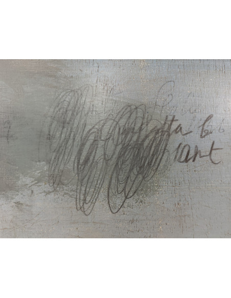 Vicente Prego (A Coruña, 1957). S/t. Técnica mixta sobre tabla
