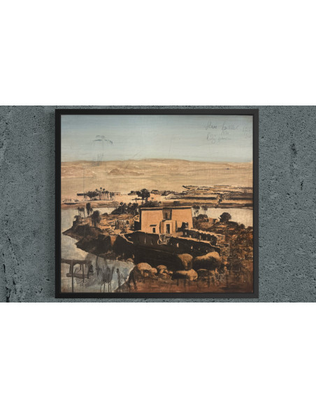 Vicente Prego (A Coruña, 1957). S/t. Técnica mixta sobre tabla