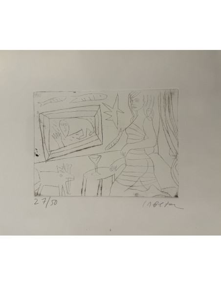 Cabezas, Jorge (A Coruña, 1972). S/T. Obra gráfica