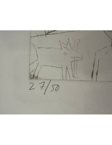 Cabezas, Jorge (A Coruña, 1972). S/T. Obra gráfica