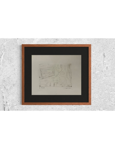 Cabezas, Jorge (A Coruña, 1972). S/T. Obra gráfica