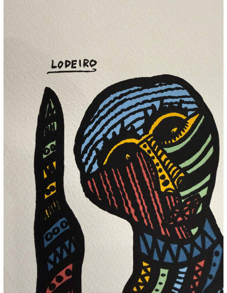 Lodeiro , Xosé Telmo. (Vigo, 1930 - 1996). S/t. Obra gráfica.