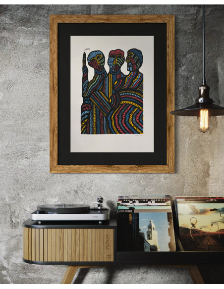 Lodeiro , Xosé Telmo. (Vigo, 1930 - 1996). S/t. Obra gráfica.