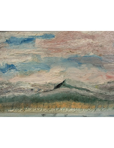 Nelson Zumel. (Baltar, Ourense 1928). Paisaje....