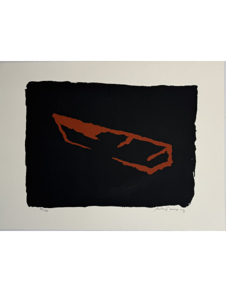 Cabanas, Xaime (A Coruña, 1953 - 2013). S/t. Serigrafia.