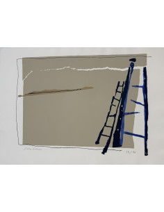 Cabanas, Xaime (A Coruña, 1953 - 2013). S/t. Serigrafia. 2