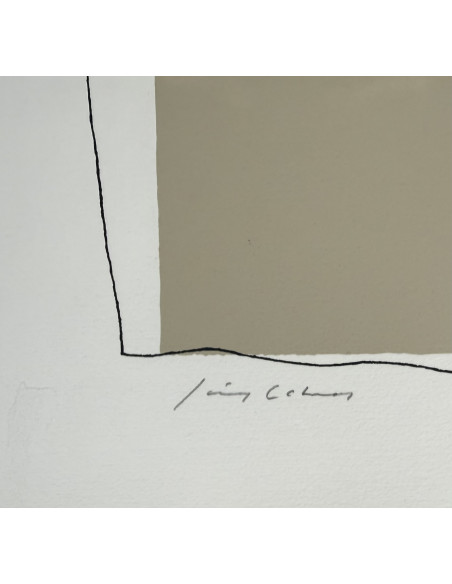 Cabanas, Xaime (A Coruña, 1953 - 2013). S/t. Serigrafia.