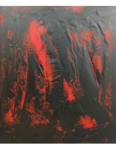 Tenreiro, Enrique. (A Coruña, 1969).  Uno de octubre. Acrílico sobre lienzo