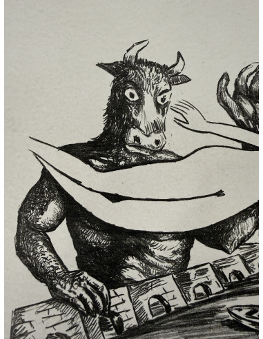 Siro López Lorenzo (Ferrol, 1943). Sátira. Obra...