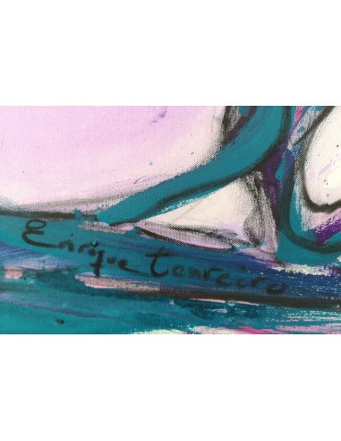 Tenreiro , Enrique. (A Coruña, 1969) Composición. Acrílico sobre lienzo