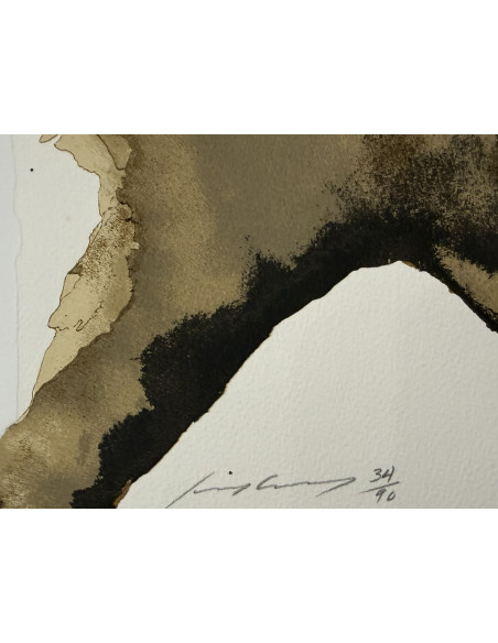 Cabanas, Xaime (A Coruña, 1953 - 2013). CanCan. Serigrafía.