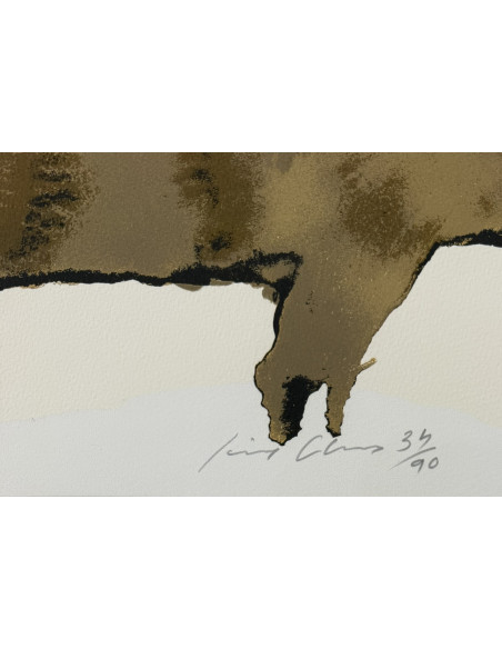 Cabanas, Xaime (A Coruña, 1953 - 2013). CanCan. Serigrafía.