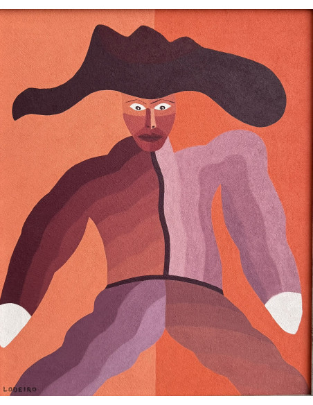 Lodeiro , Xosé Telmo. (Vigo, 1930 - 1996). S/t.. Óleo sobre lienzo