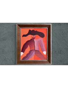 Lodeiro , Xosé Telmo. (Vigo, 1930 - 1996). S/t.. Óleo...