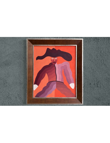Lodeiro , Xosé Telmo. (Vigo, 1930 - 1996). S/t.. Óleo sobre lienzo