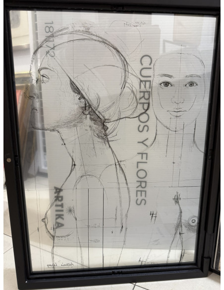 Antonio López  (Ciudad Real, 1936). Cuerpos y Flores. Artika.