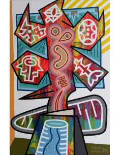 Durán Candal (A Coruña, 1978). Too many flowers. (Mixta... 2