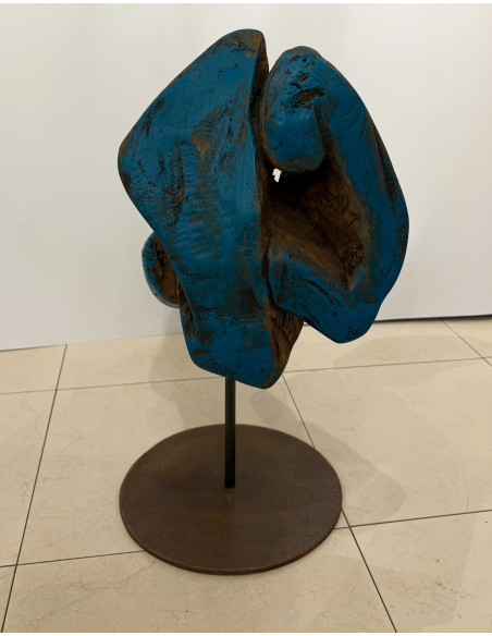 Enrique Tenreiro . (A Coruña, 1969).Nº 55. Madera policromada