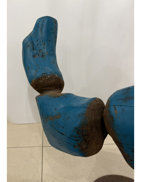 Enrique Tenreiro . (A Coruña, 1969).Nº 55. Madera policromada
