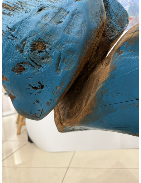 Enrique Tenreiro . (A Coruña, 1969).Nº 55. Madera policromada