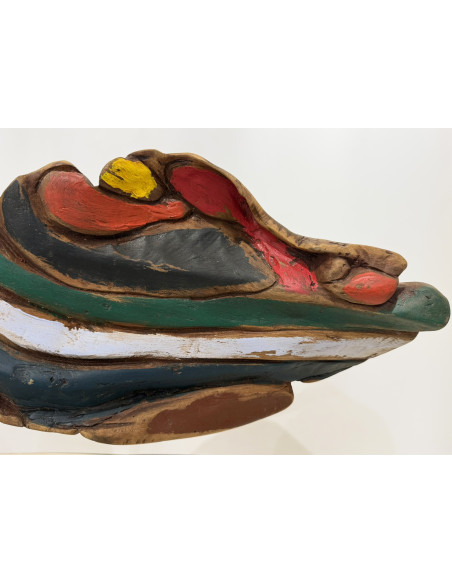 Enrique Tenreiro . (A Coruña, 1969).Nº  Madera policromada