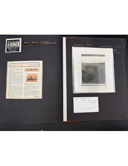 JUAN GARCÉS ESPINOSA  (Marín, Pontevedra 1935 - Madrid 2014). Catalogo.