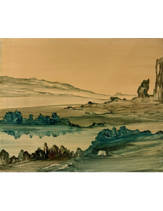J. Torrecilla. Sin titulo. Óleo sobre tabla. 2