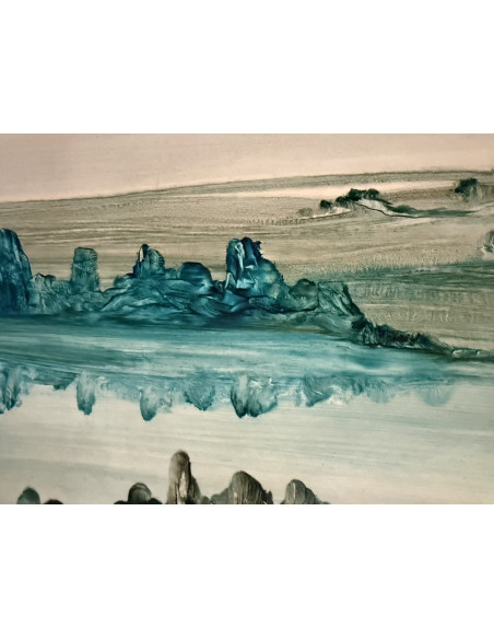 Torrecilla. Sin titulo. Óleo sobre tabla.