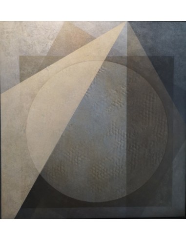 Batís Campillo. (Órdenes, A Coruña, 1959). Cuarto día. Mixta sobre tabla.