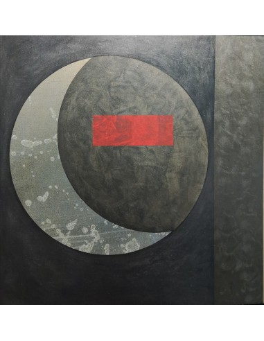 Batís Campillo. (Órdenes, A Coruña, 1959). Cuarto día. Mixta sobre tabla.