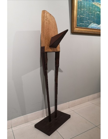 Emile Gireau. (Francia 1987). Tribu. Acero y madera.