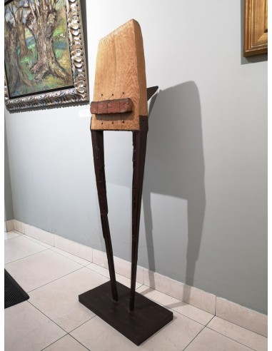 Emile Gireau. (Francia 1987). Tribu. Acero y madera.