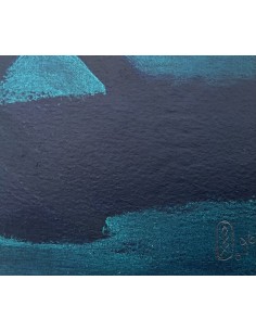 Xurxo Gómez Chao (A Coruña, 1960). Hamaca 1977. Acrílico sobre papel. 2