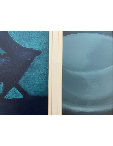 Xurxo Gómez Chao (A Coruña, 1960). Hamaca 1977. Acrílico sobre papel.